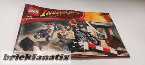 Lego 7620 Indiana Jones - Last Crusade - Indiana Jones Motorcycle Chase összerakási útmutató