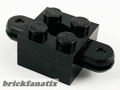 Lego Arm Holder Brick 2 x 2 with Top Hole with Arms (792c04 / 795) (Homemaker Figure / Maxifigure Torso Assembly), Black