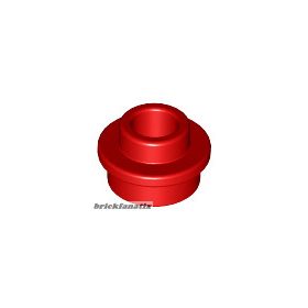 Lego Plate, Round 1 x 1 with Open Stud, Red