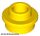 Lego Plate, Round 1 x 1 with Open Stud, Yellow