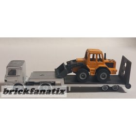 SIKU Mercedes Benz Truck + Low bed trailer