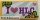 Lego Tile 2 x 4 with Medium Lavender 'I HEART HLC', Hearts, Bright Light Orange Flowers and Lime Leaves Pattern (Sticker) - Set 41395