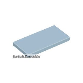 Lego FLAT TILE 2x4, Sand blue