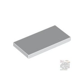 Lego FLAT TILE 2X4, White
