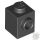 Lego BRICK 1X1 W. 1 KNOB, Black