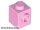 Lego Brick, Modified 1 x 1 with Stud on Side, Bright pink