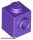 Lego BRICK 1X1 W. 1 KNOB, Purple