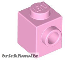 Lego BRICK 1X1 W. 1 KNOB, Rose