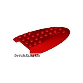 Lego Aircraft Fuselage Aft Section Curved Top 6 x 10