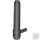 Lego Cylinder 1 x 5 1/2 with Bar Handle (Friction Cylinder), Black