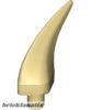 Lego Barb / Claw / Horn / Tooth - Medium, Tan