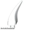 Lego Barb / Claw / Horn / Tooth - Medium, White