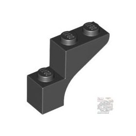 Lego Brick With Bow 1X3X2, Black