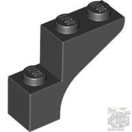 Lego Brick With Bow 1X3X2, Black