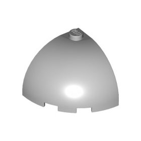 Lego ARCH BRICK 3X3X2, Light grey