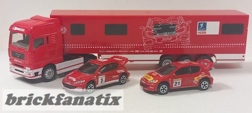 Majorette Racing Maxi Trucks - Peugeot 206 WRC