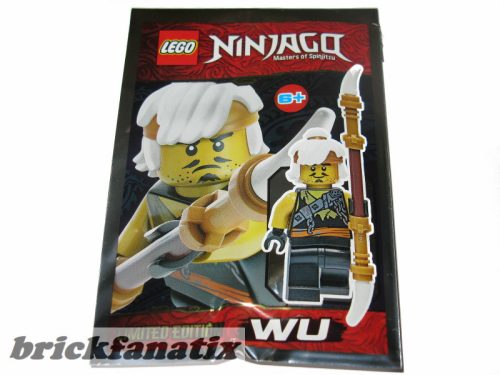 Lego Minifig Ninjago - Wu ( with parts )