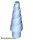 Lego Horn, Unicorn / Spiral, Bright light blue