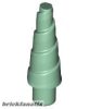 Lego Horn, Unicorn / Spiral, Sand green