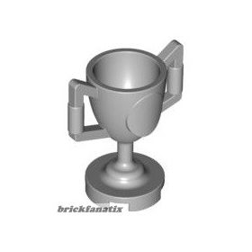 Lego Minifigure, Utensil Trophy Cup, Light grey