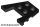 Lego Wedge, Plate 3 x 4 with Stud Notches, Black