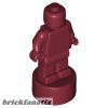 Lego figura Minifigure, Utensil Statuette / Trophy, Dark red