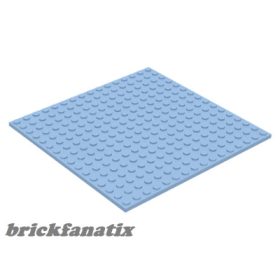 Lego Plate 16 x 16, Bright light blue