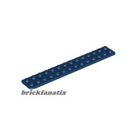 Lego Plate 2 X 14, Dark blue