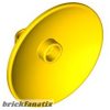 Lego Duplo Dish 3 x 3 Inverted (Radar), Yellow
