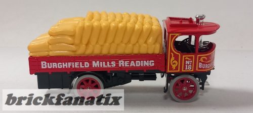 MATCHBOX Models Of Yesteryear 1918 Atkinson Model 'D' Steam Wagon - Burghfield Mills Reading
