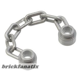 Lego Chain 6 M, Flat silver
