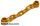 Lego Chain 6 M, Pearl gold