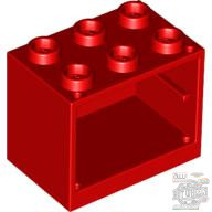 Lego CUPBOARD 2X3X2, Bright red