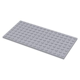 Lego Plate 8 X 16, Light bluish gray
