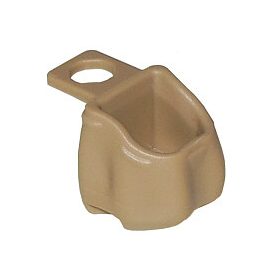 Lego Minifigure Backpack Open, dark tan