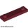 Lego PLATE 1X4 W. 2 KNOBS, Dark red