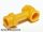 Lego Bar 1L with Top Stud and 2 Side Studs (Connector Perpendicular), Gold