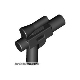 Lego Minifigure, Weapon Gun, Blaster Small (SW), Black