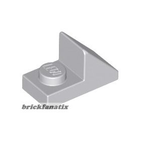 Lego Slope 45 2 x 1 with 2/3 Cutout, Light bluish gray