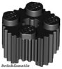 Lego Profile Brick Ø15.83 W. Cross, Black