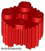 Lego Profile Brick Ø15.83 W. Cross, Bright red