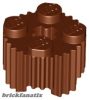 Lego Profile Brick Ø15.83 W. Cross, Reddish brown