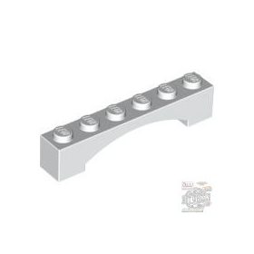 Lego Arch 1 x 6 Raised Arch, White