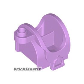   Lego Friends Horse Saddle with Stirrups and Top Stud, Medium levander