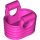 Lego BAG / BASKET, Bright purple / Rose