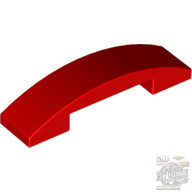 Lego PLATE W. BOW 1X4X2/3, Bright red