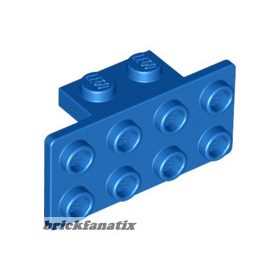 Lego Bracket 1 x 2 - 2 x 4, Blue