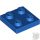 Lego Plate 2 X 2, Blue