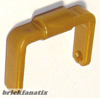 Lego Minifigure, Utensil Bucket 1 x 1 x 1 Handle / Scooter Stand, Gold