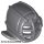 Lego Minifigure, Headgear Ninjago Kendo Helmet, Dark bluish gray